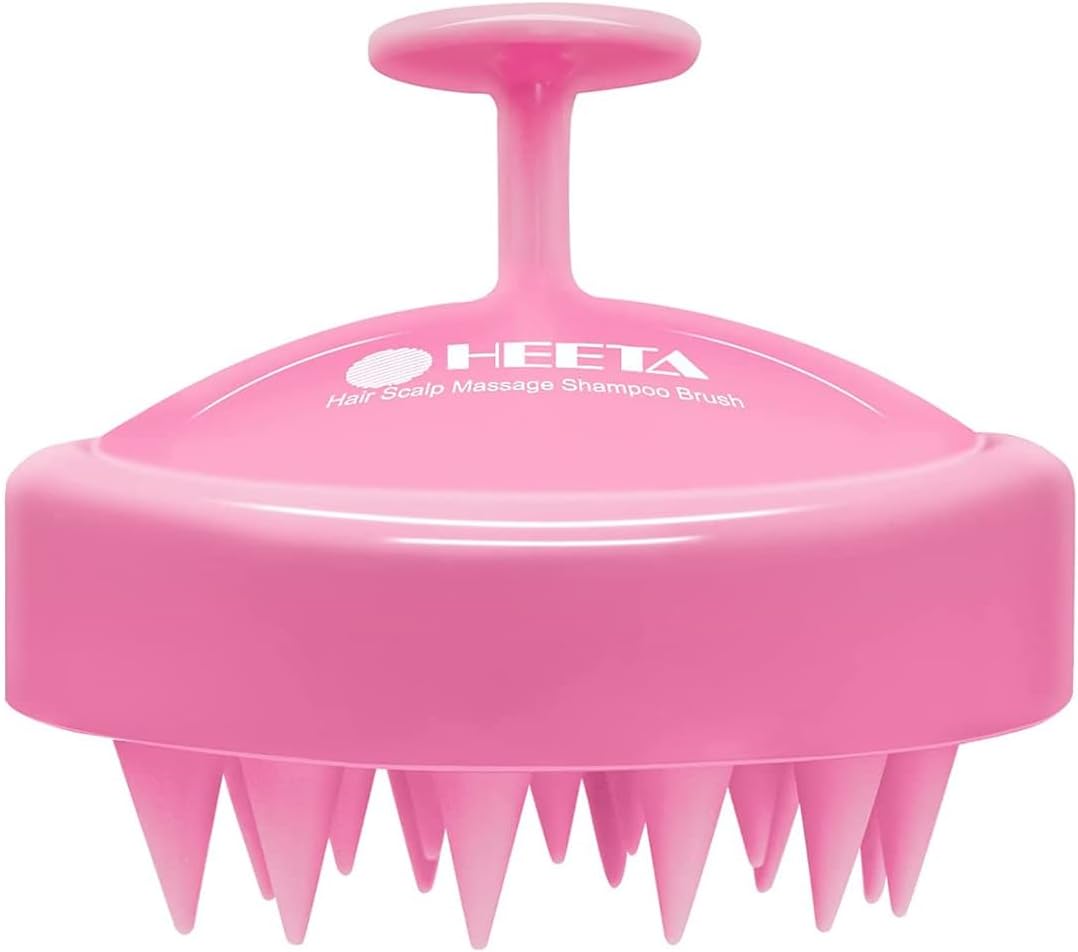 Kopfhaut Massagebürste, Kopfmassage Bürste mit weichen Silikonborstn, Haarmassagebürsten für die Haarpflege Entspannen Sie die Kopfhaut, Haarmassage für Männer, Frauen, Kinder, Himmelblau