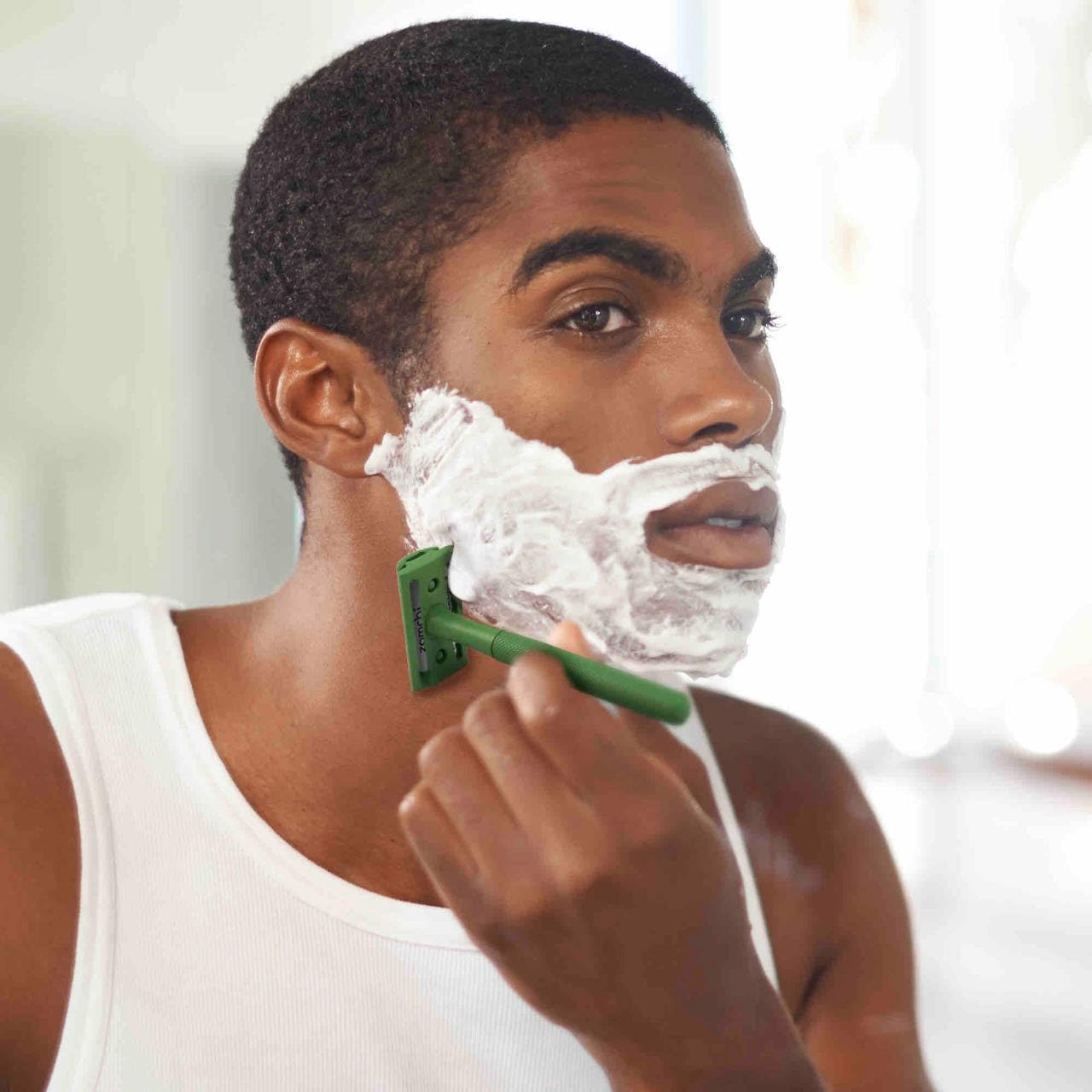 Rasierhobel Herren und Damen, Rasierhobel Metall, Zero Waste Safety Razor, Rasierhobel Geschlossener Kamm, Naßrasierer Herren und Damen, Bodyrasierer für Männer und Frauen, Metall Rasierer Plastikfrei