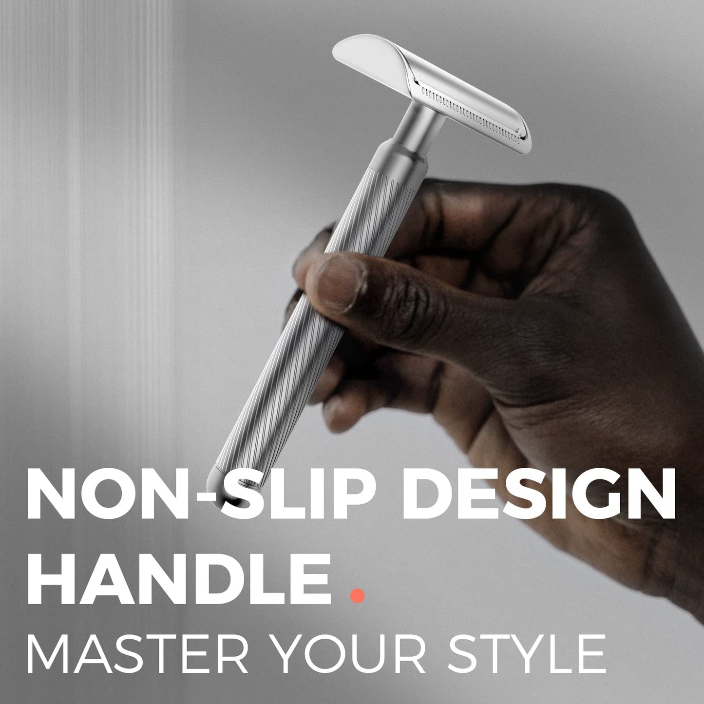 Rasierhobel Herren und Damen, Rasierhobel Metall, Zero Waste Safety Razor, Rasierhobel Geschlossener Kamm, Naßrasierer Herren und Damen, Bodyrasierer für Männer und Frauen, Metall Rasierer Plastikfrei