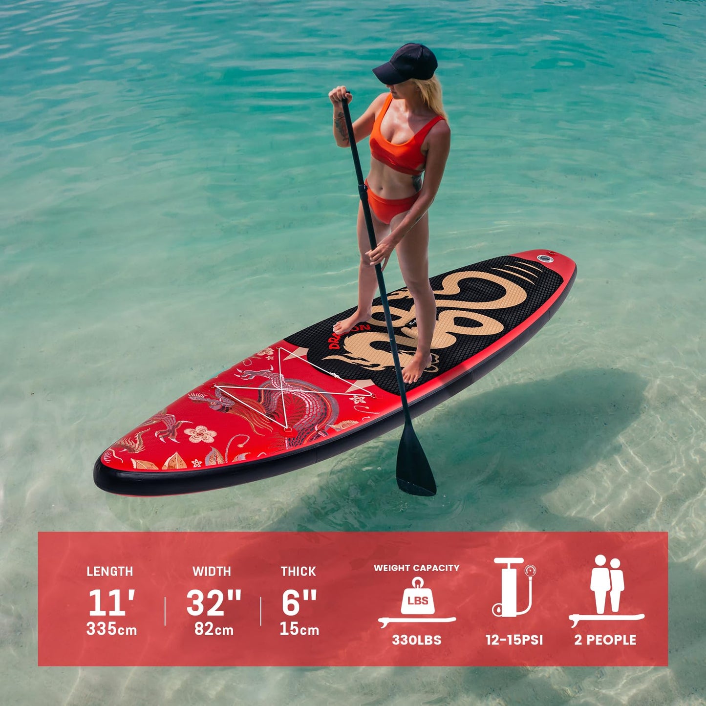Stand Up Paddle Boards Multifunktionale Paddleboard Mit Handpumpe