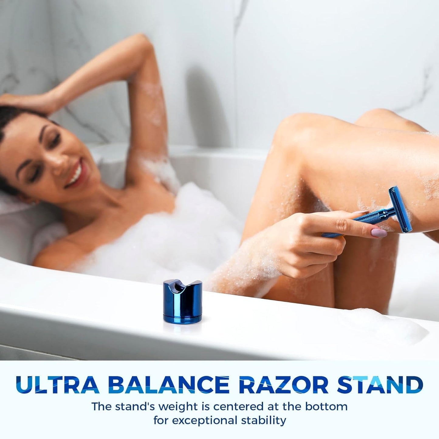 Rasierhobel Herren und Damen, Rasierhobel Metall, Zero Waste Safety Razor, Rasierhobel Geschlossener Kamm, Naßrasierer Herren und Damen, Bodyrasierer für Männer und Frauen, Metall Rasierer Plastikfrei