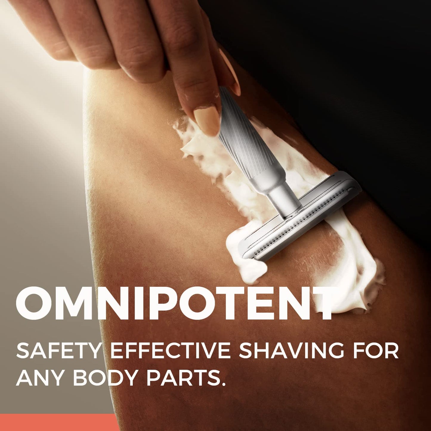 Rasierhobel Herren und Damen, Rasierhobel Metall, Zero Waste Safety Razor, Rasierhobel Geschlossener Kamm, Naßrasierer Herren und Damen, Bodyrasierer für Männer und Frauen, Metall Rasierer Plastikfrei