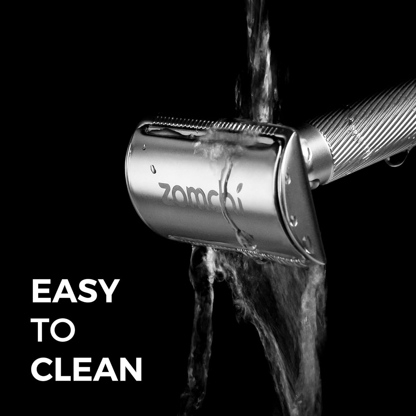 Rasierhobel Herren und Damen, Rasierhobel Metall, Zero Waste Safety Razor, Rasierhobel Geschlossener Kamm, Naßrasierer Herren und Damen, Bodyrasierer für Männer und Frauen, Metall Rasierer Plastikfrei