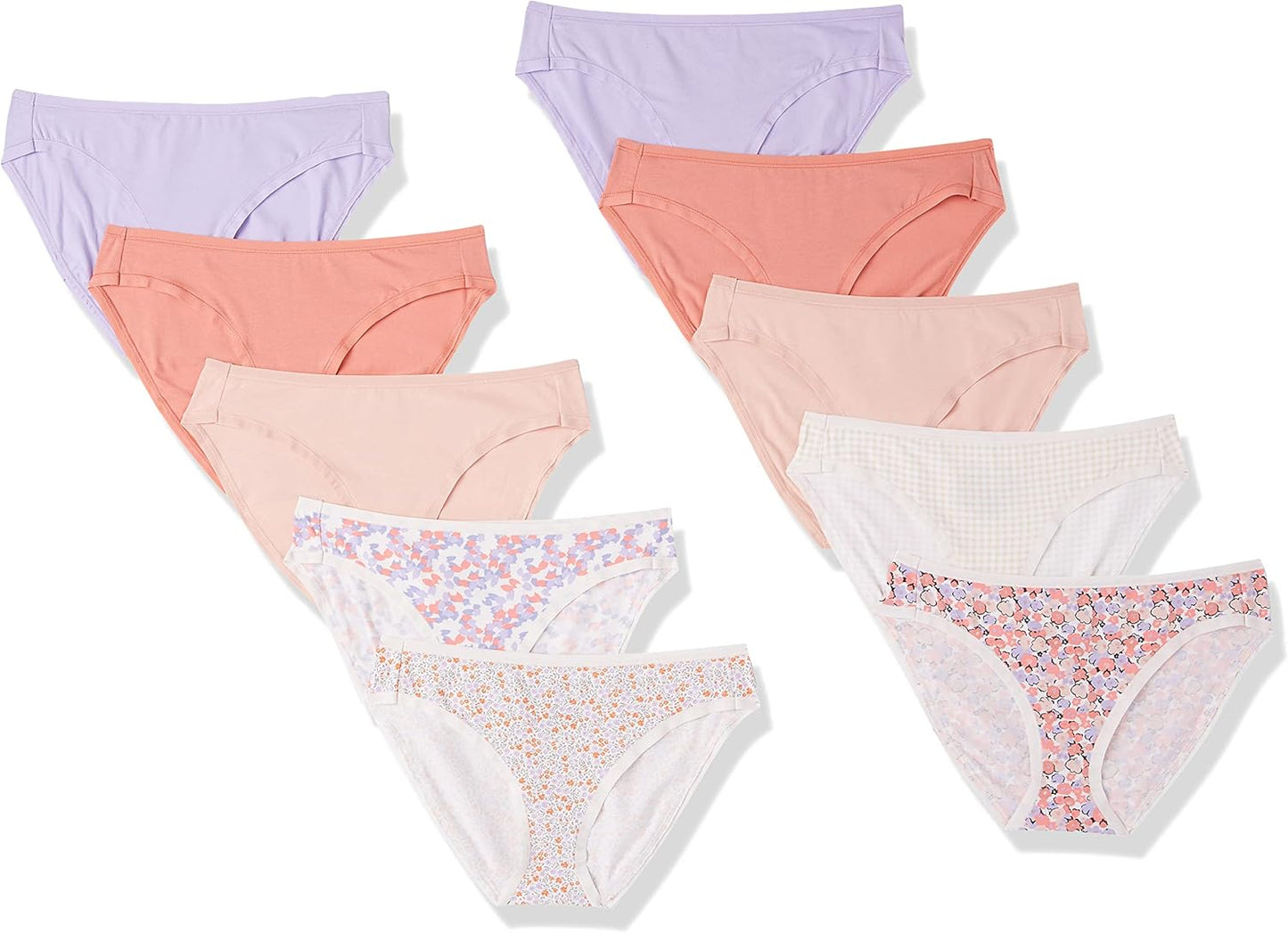 Amazon Essentials Damen Bikinihose aus Baumwolle (in Übergröße erhältlich)