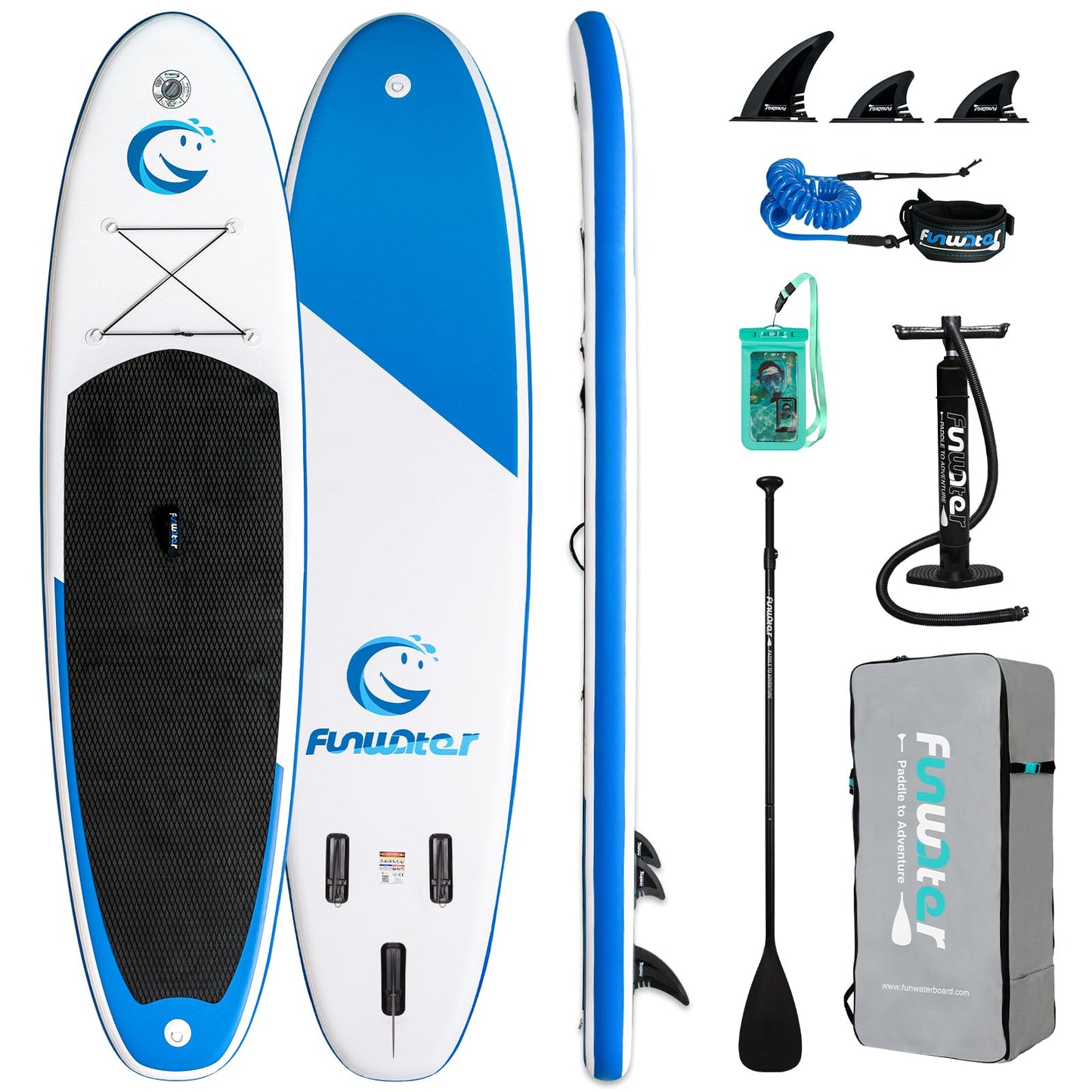 Stand Up Paddling Board Sup Paddle Board Mit Verstellbarem Paddel