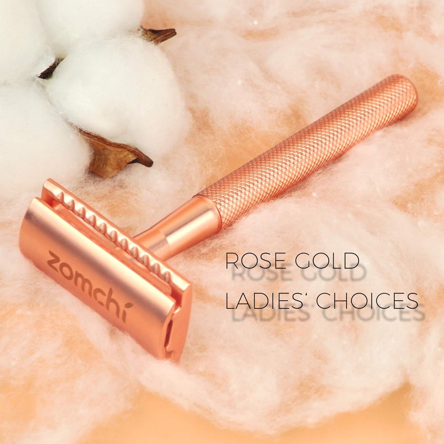 Rasierhobel Herren und Damen, Rasierhobel Metall, Zero Waste Safety Razor, Rasierhobel Geschlossener Kamm, Naßrasierer Herren und Damen, Bodyrasierer für Männer und Frauen, Metall Rasierer Plastikfrei