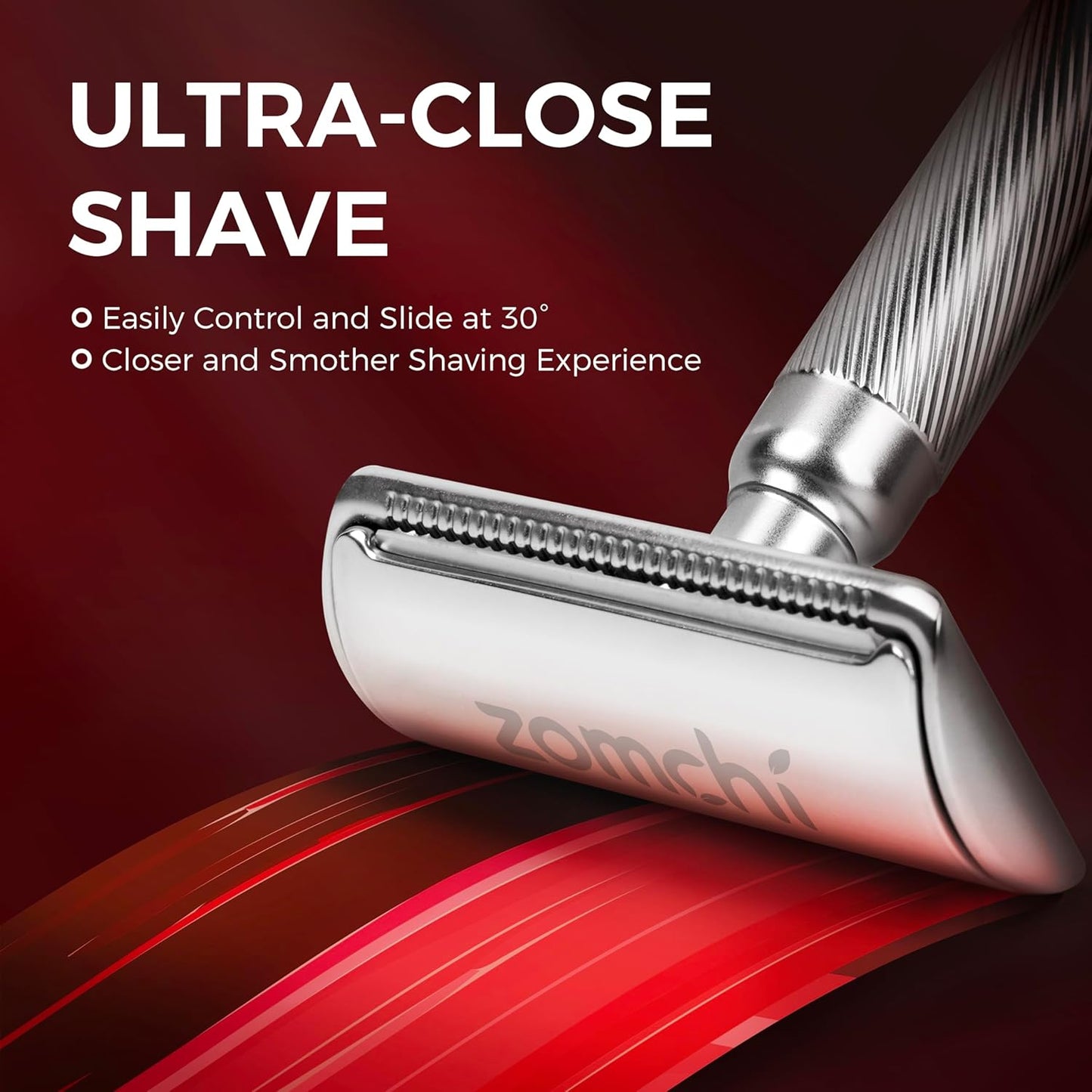 Rasierhobel Herren und Damen, Rasierhobel Metall, Zero Waste Safety Razor, Rasierhobel Geschlossener Kamm, Naßrasierer Herren und Damen, Bodyrasierer für Männer und Frauen, Metall Rasierer Plastikfrei