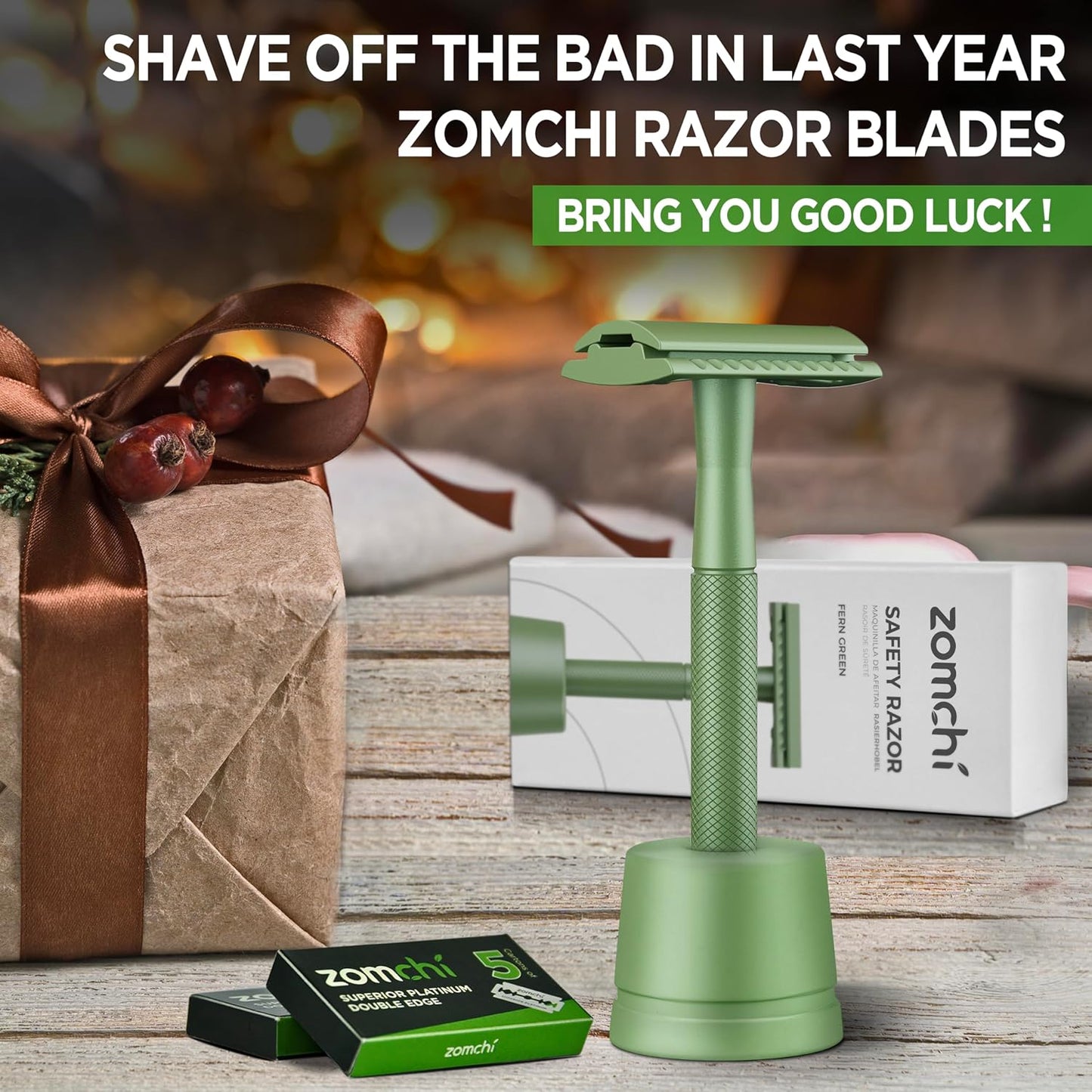 Rasierhobel Herren und Damen, Rasierhobel Metall, Zero Waste Safety Razor, Rasierhobel Geschlossener Kamm, Naßrasierer Herren und Damen, Bodyrasierer für Männer und Frauen, Metall Rasierer Plastikfrei
