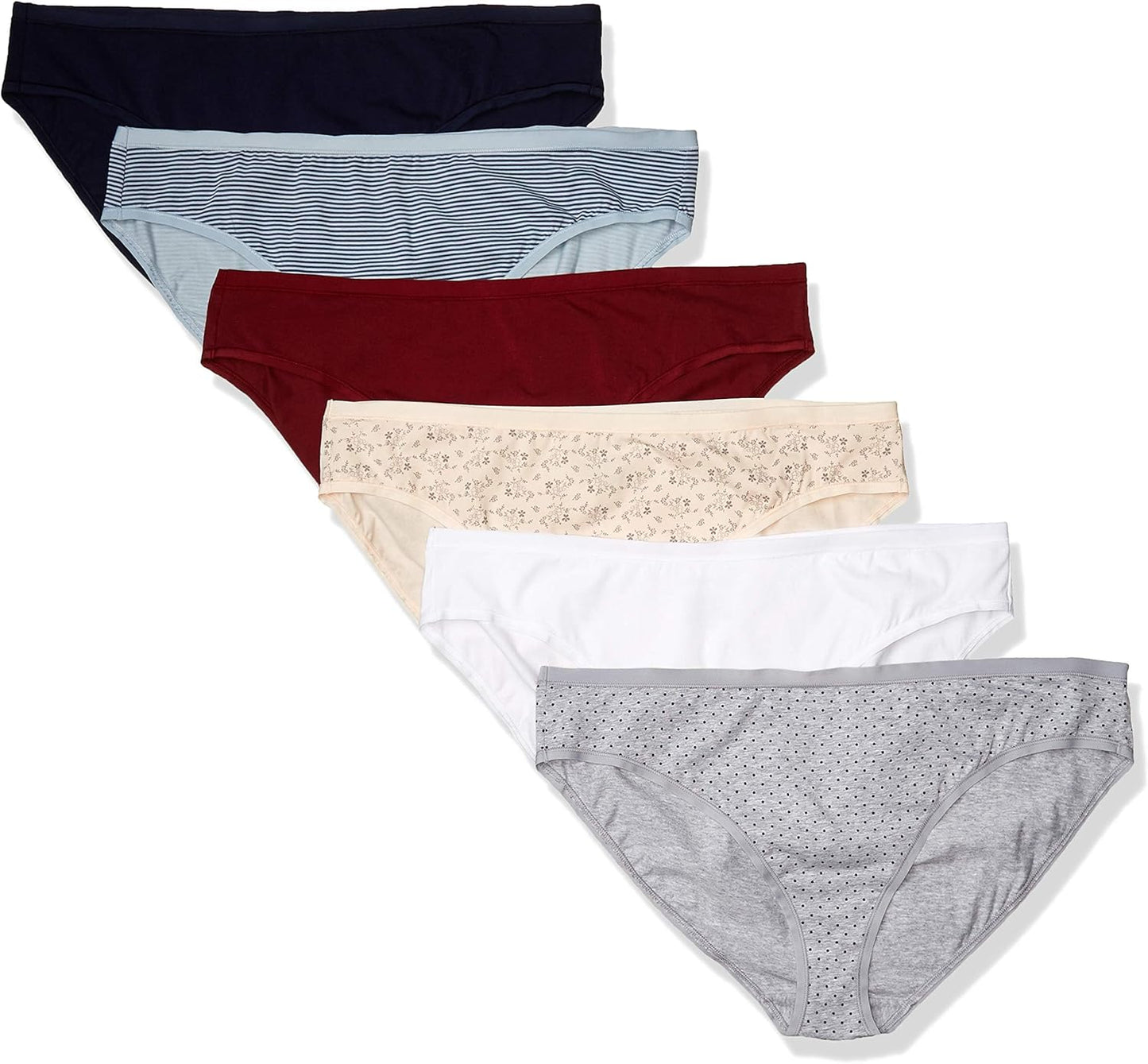 Amazon Essentials Damen Bikinihose aus Baumwolle (in Übergröße erhältlich)