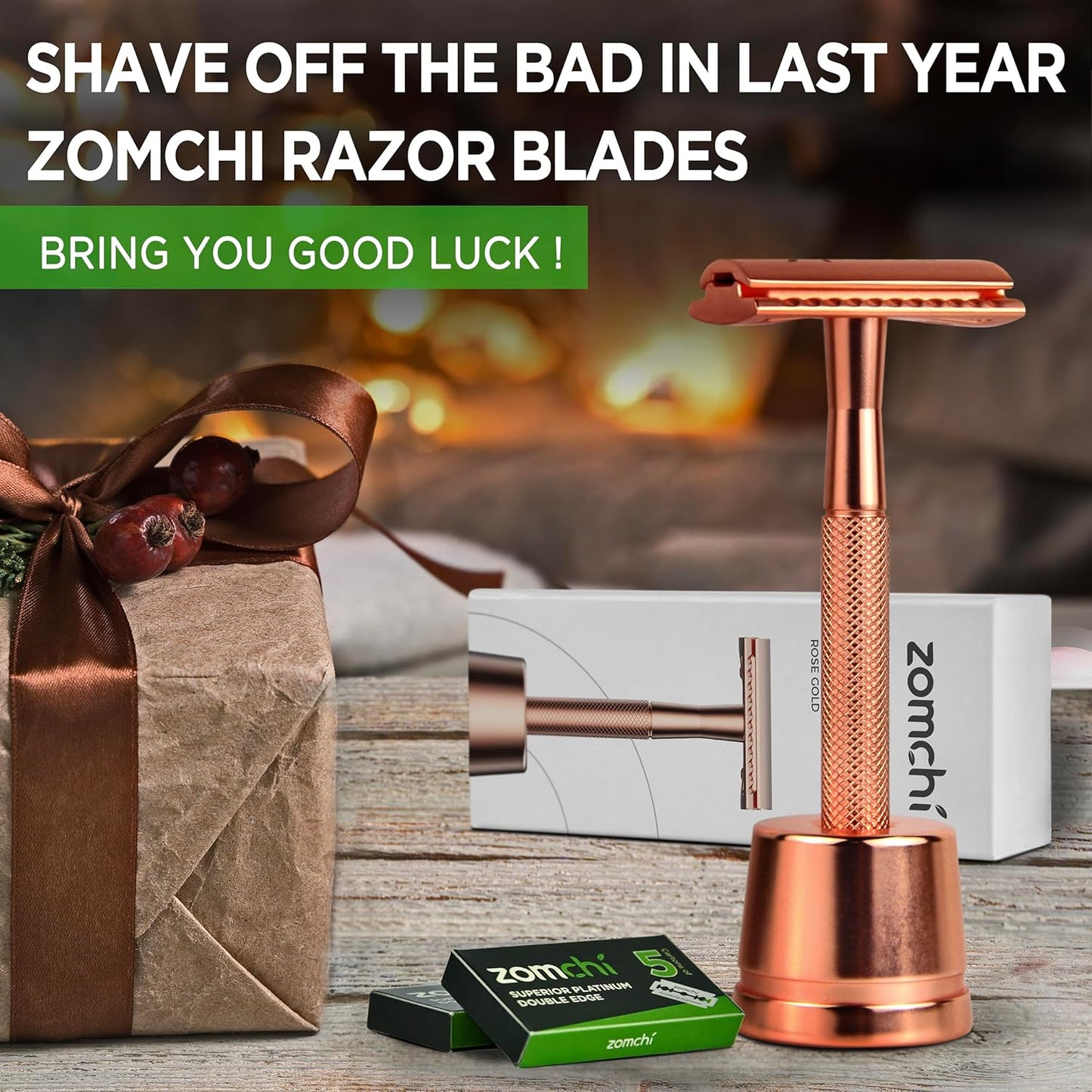 Rasierhobel Herren und Damen, Rasierhobel Metall, Zero Waste Safety Razor, Rasierhobel Geschlossener Kamm, Naßrasierer Herren und Damen, Bodyrasierer für Männer und Frauen, Metall Rasierer Plastikfrei