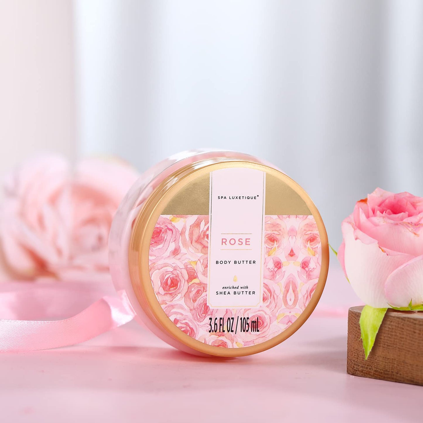 Geburtstagsgeschenke für Frauen-Spa Luxetique Spa-Geschenk-Set 8PC Jasmin Badeset mit ätherischem Öl, Pamper-Geschenk-Sets für Frauen, Mama Geschenke, Wellnes Geschenke für Frauen Muttertagsgeschenk