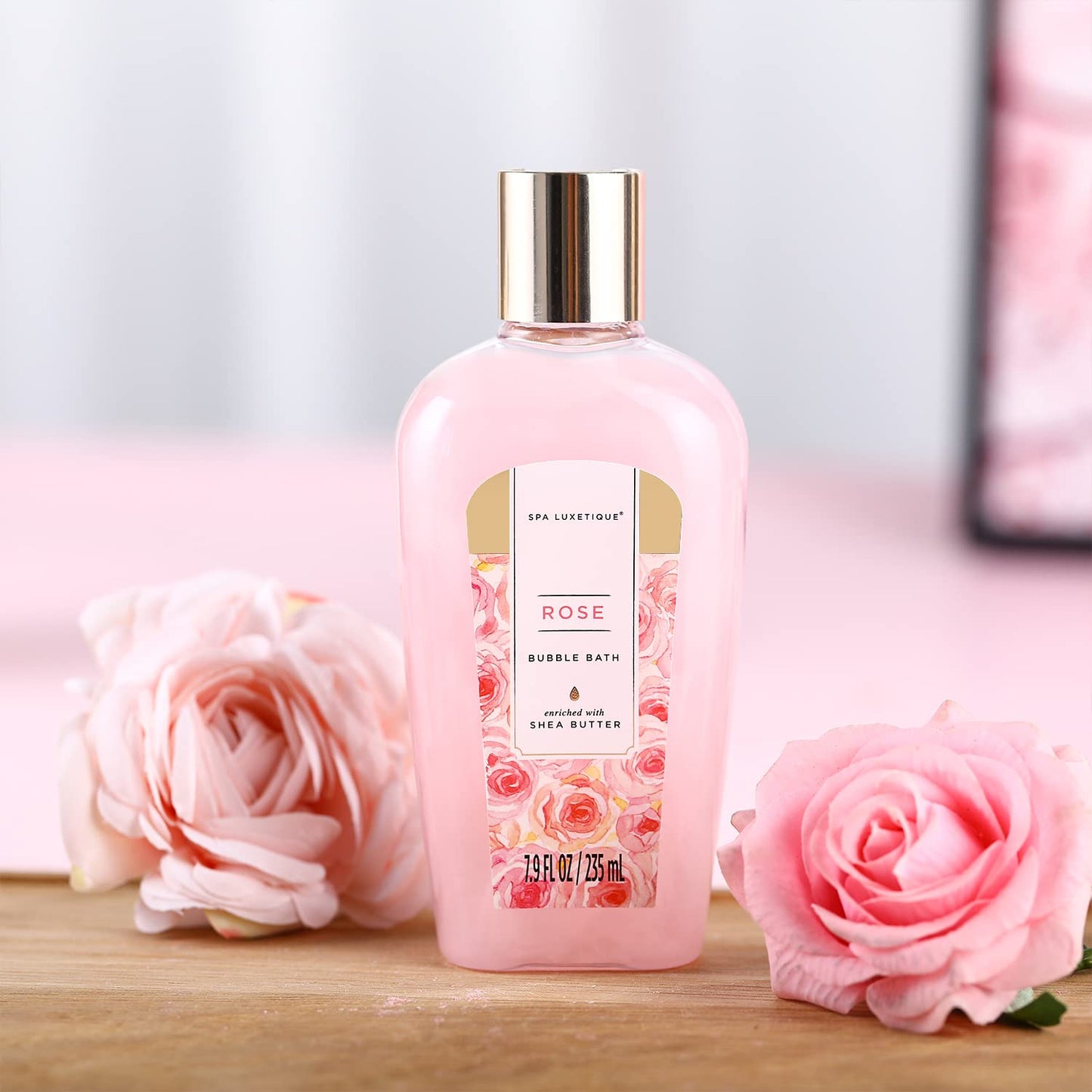 Geburtstagsgeschenke für Frauen-Spa Luxetique Spa-Geschenk-Set 8PC Jasmin Badeset mit ätherischem Öl, Pamper-Geschenk-Sets für Frauen, Mama Geschenke, Wellnes Geschenke für Frauen Muttertagsgeschenk