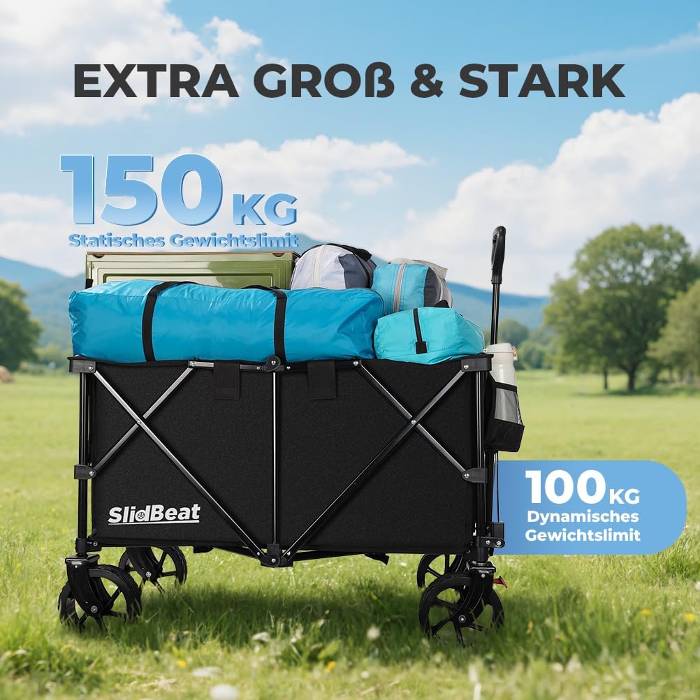 XXL Handcart Foldable with Large Wheels