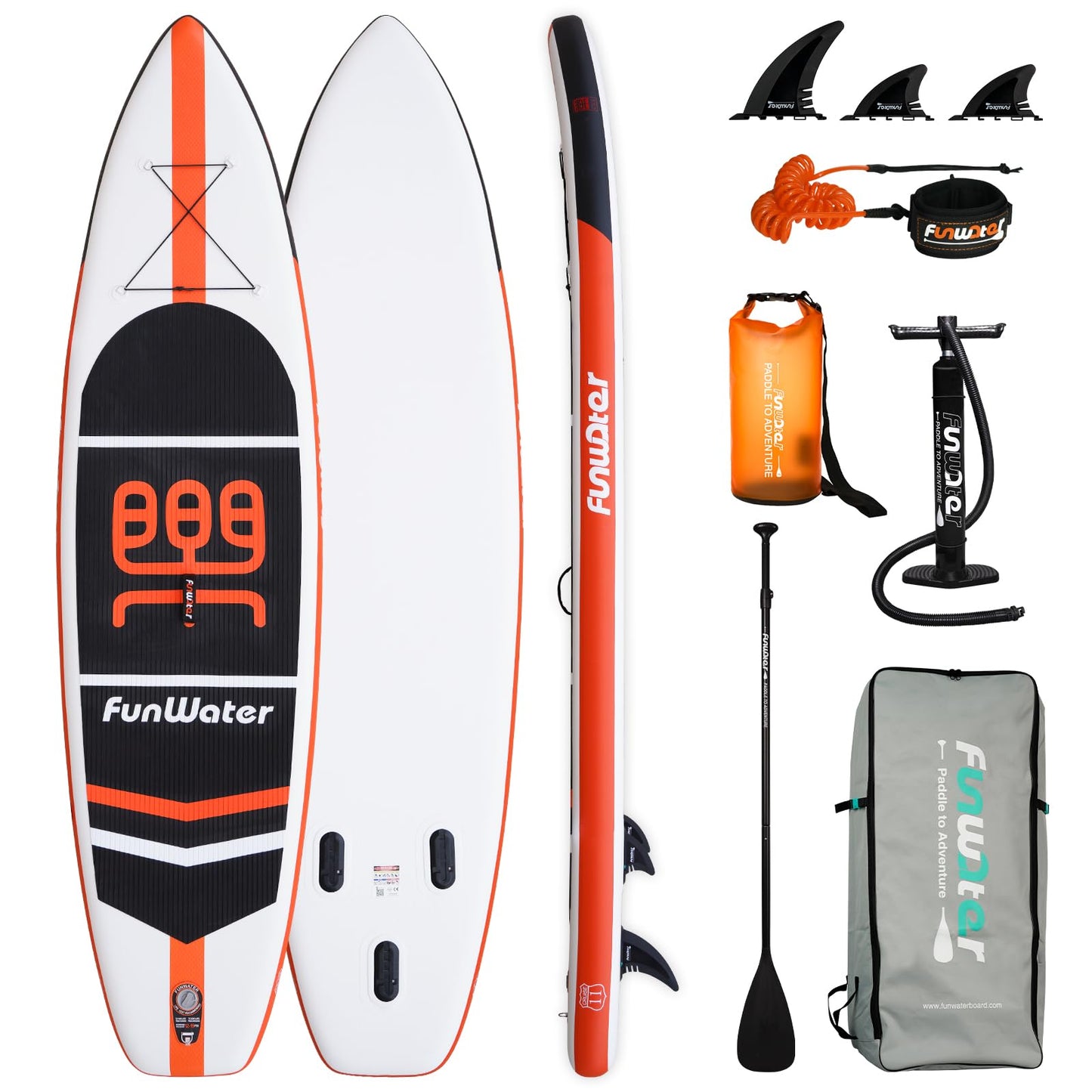 Stand Up Paddling Board Sup Paddle Board Mit Verstellbarem Paddel