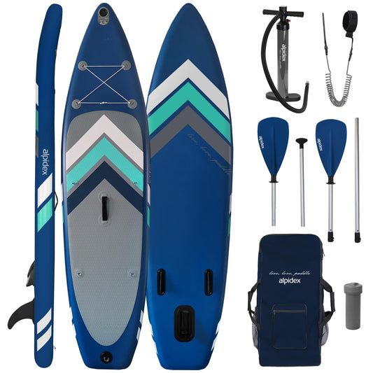 Stand Up Paddle Set SUP 305 x 76 x 15 cm Belastbar bis 150 kg