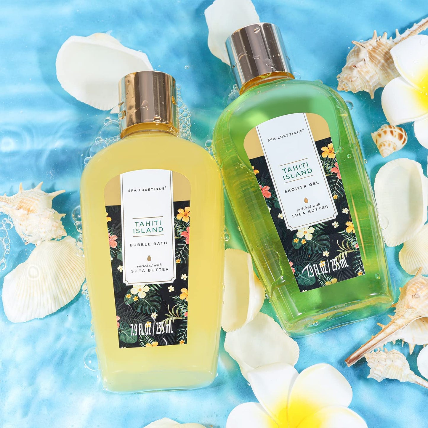 Geburtstagsgeschenke für Frauen-Spa Luxetique Spa-Geschenk-Set 8PC Jasmin Badeset mit ätherischem Öl, Pamper-Geschenk-Sets für Frauen, Mama Geschenke, Wellnes Geschenke für Frauen Muttertagsgeschenk