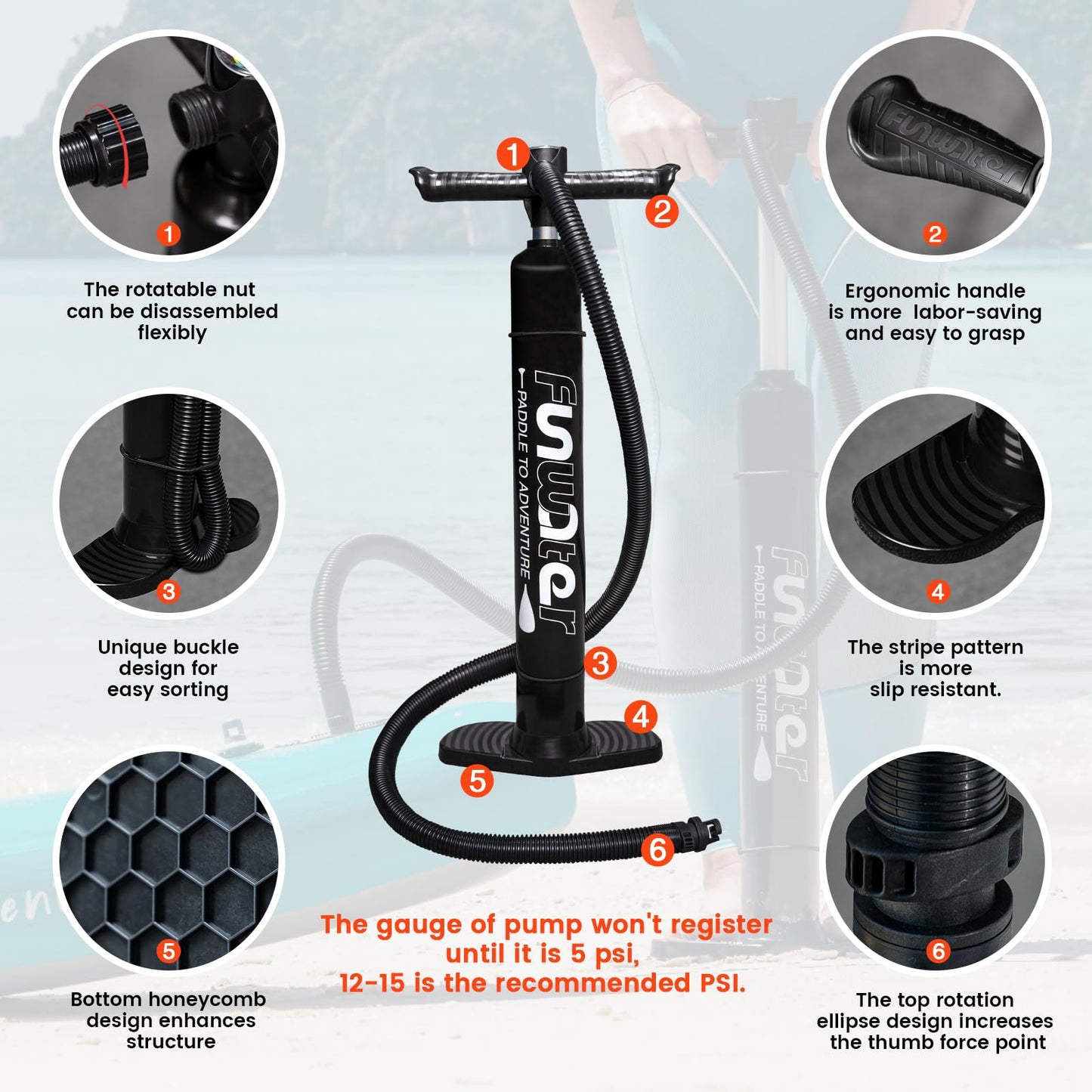 Stand Up Paddling Board Sup Paddle Board Mit Verstellbarem Paddel