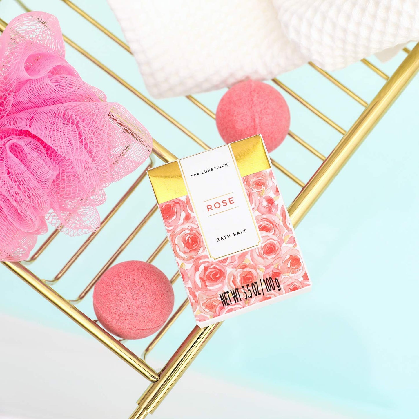Geburtstagsgeschenke für Frauen-Spa Luxetique Spa-Geschenk-Set 8PC Jasmin Badeset mit ätherischem Öl, Pamper-Geschenk-Sets für Frauen, Mama Geschenke, Wellnes Geschenke für Frauen Muttertagsgeschenk
