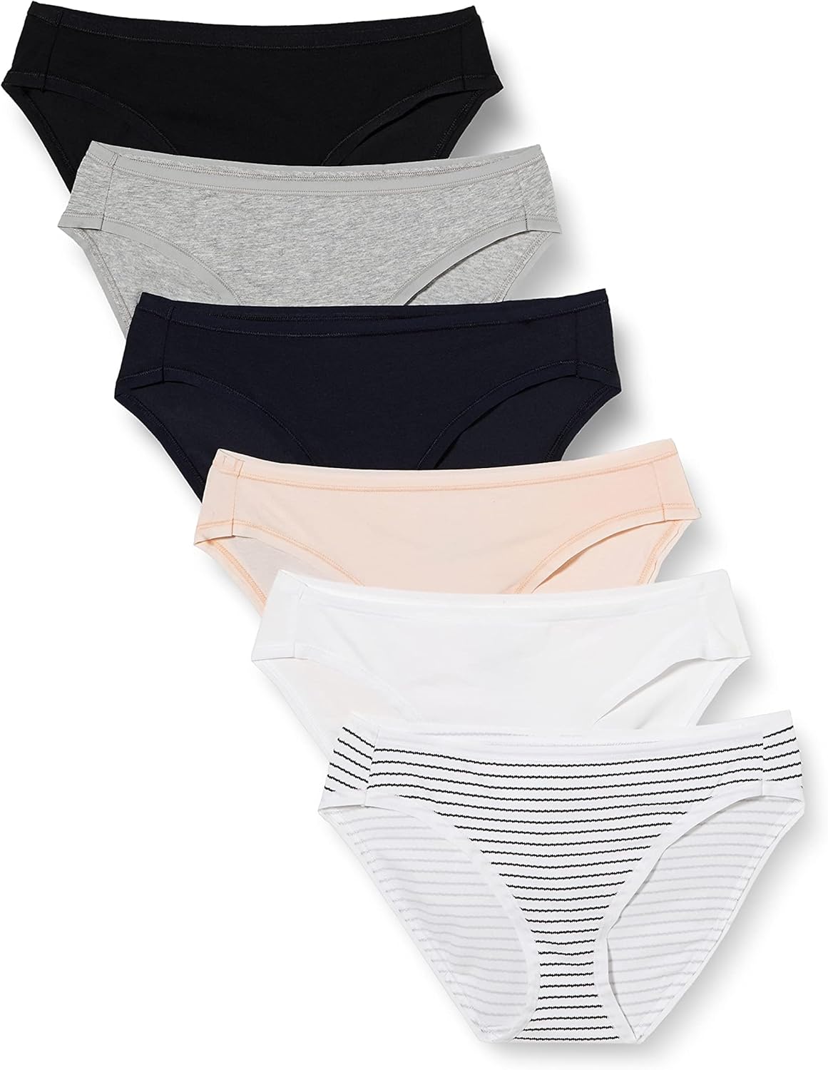 Amazon Essentials Damen Bikinihose aus Baumwolle (in Übergröße erhältlich)