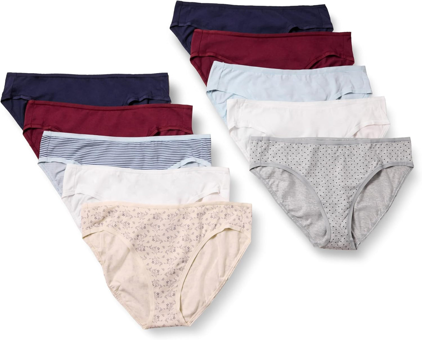 Amazon Essentials Damen Bikinihose aus Baumwolle (in Übergröße erhältlich)