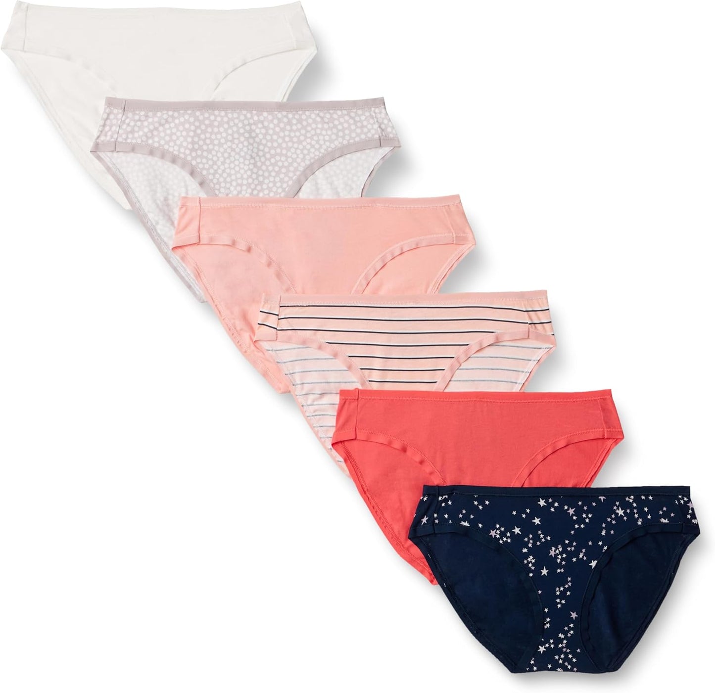 Amazon Essentials Damen Bikinihose aus Baumwolle (in Übergröße erhältlich)