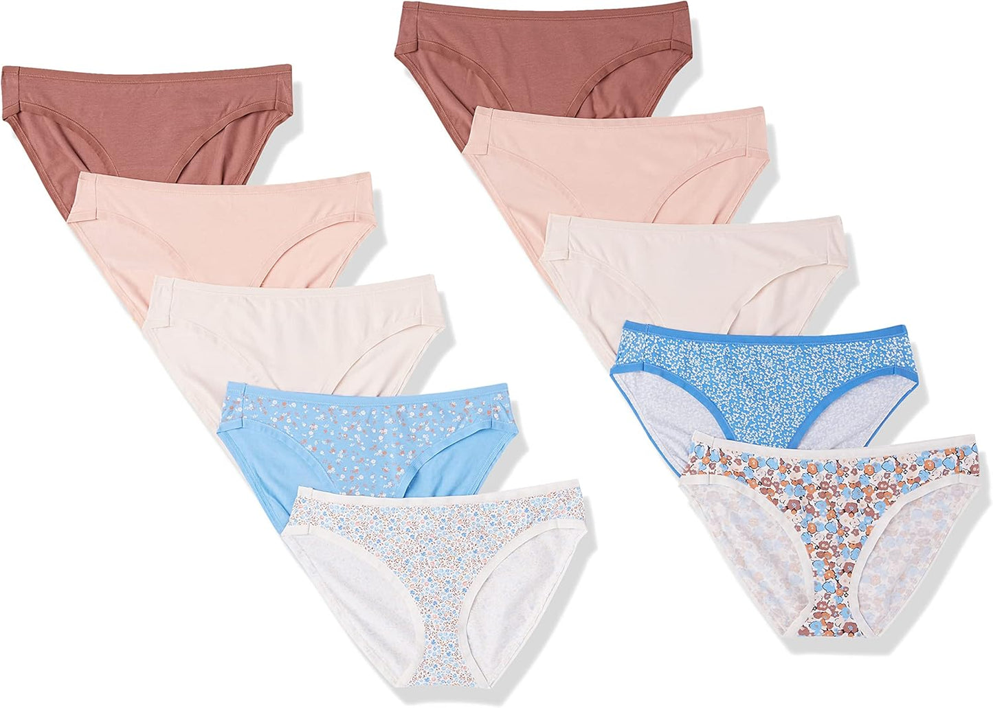 Amazon Essentials Damen Bikinihose aus Baumwolle (in Übergröße erhältlich)