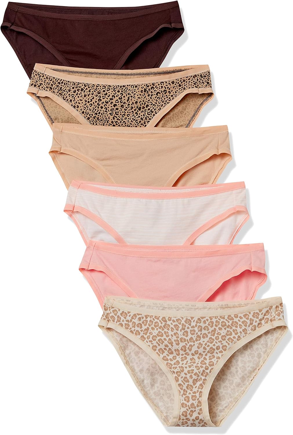 Amazon Essentials Damen Bikinihose aus Baumwolle (in Übergröße erhältlich)