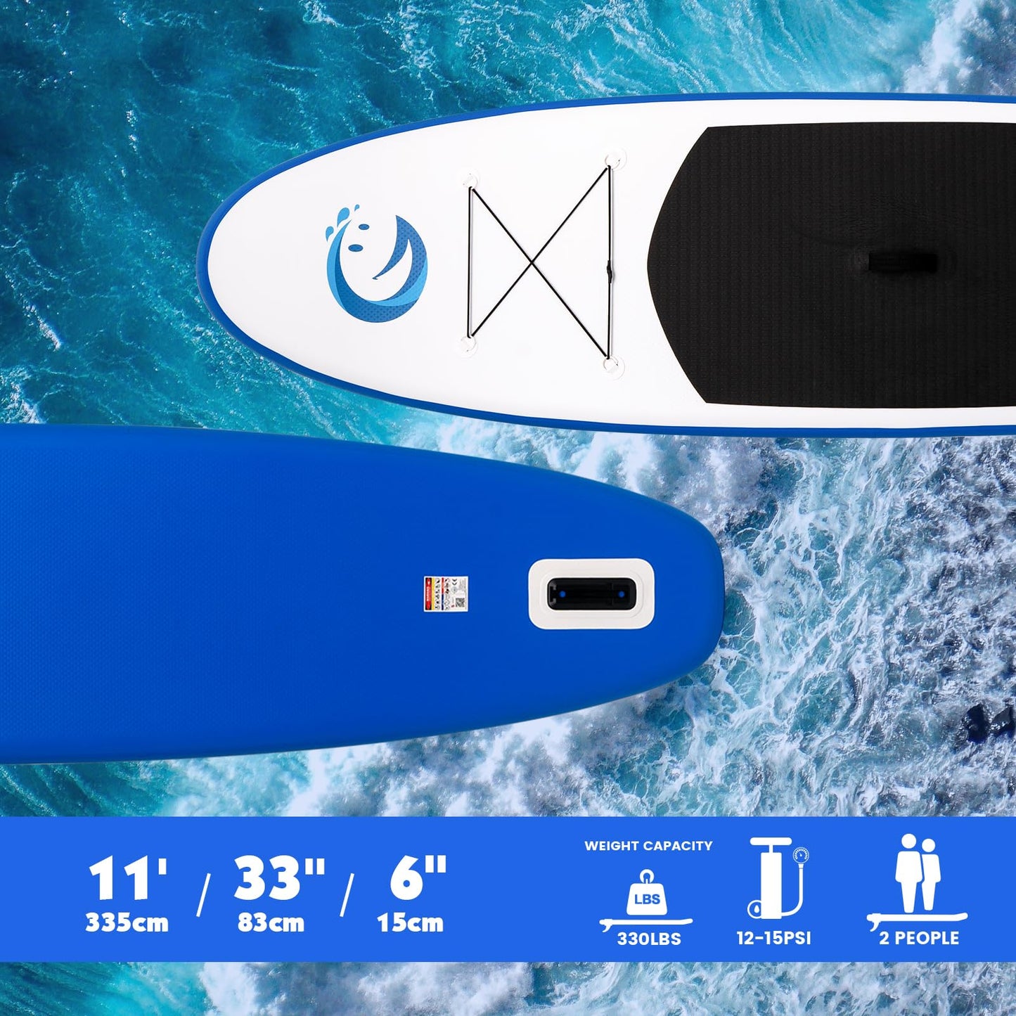 Stand Up Paddling Board Sup Paddle Board Mit Verstellbarem Paddel