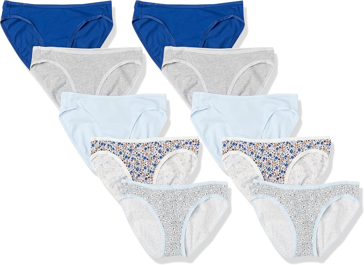 Amazon Essentials Damen Bikinihose aus Baumwolle (in Übergröße erhältlich)